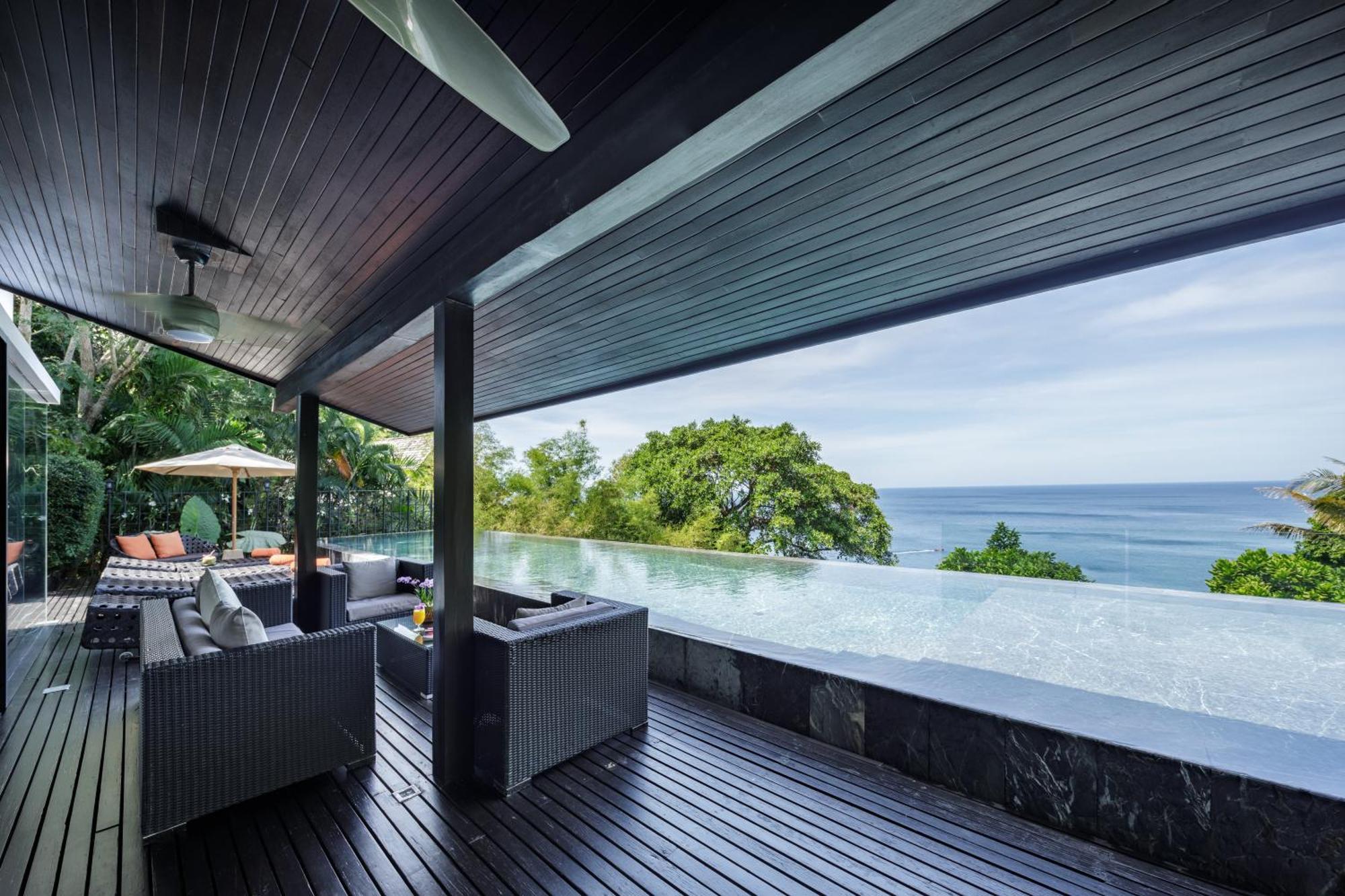 Villa Yang, Private Oceanfront Villa, Kamala Beach Zewnętrze zdjęcie